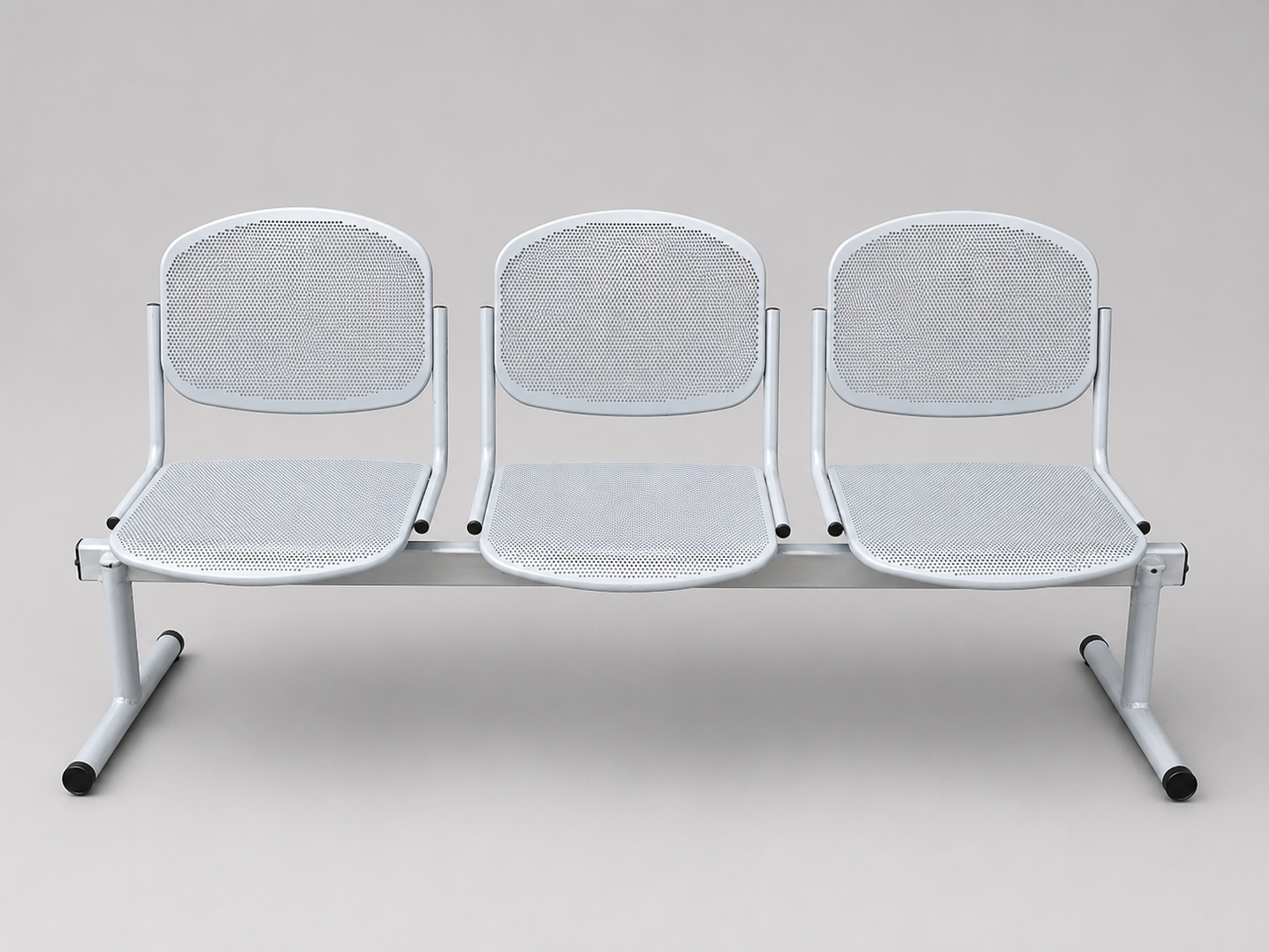 Tándem | Silla de espera x 3 puestos Metalico