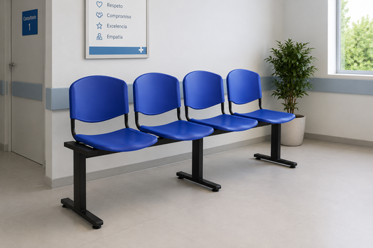 Silla de espera - Tándem x4 puestos