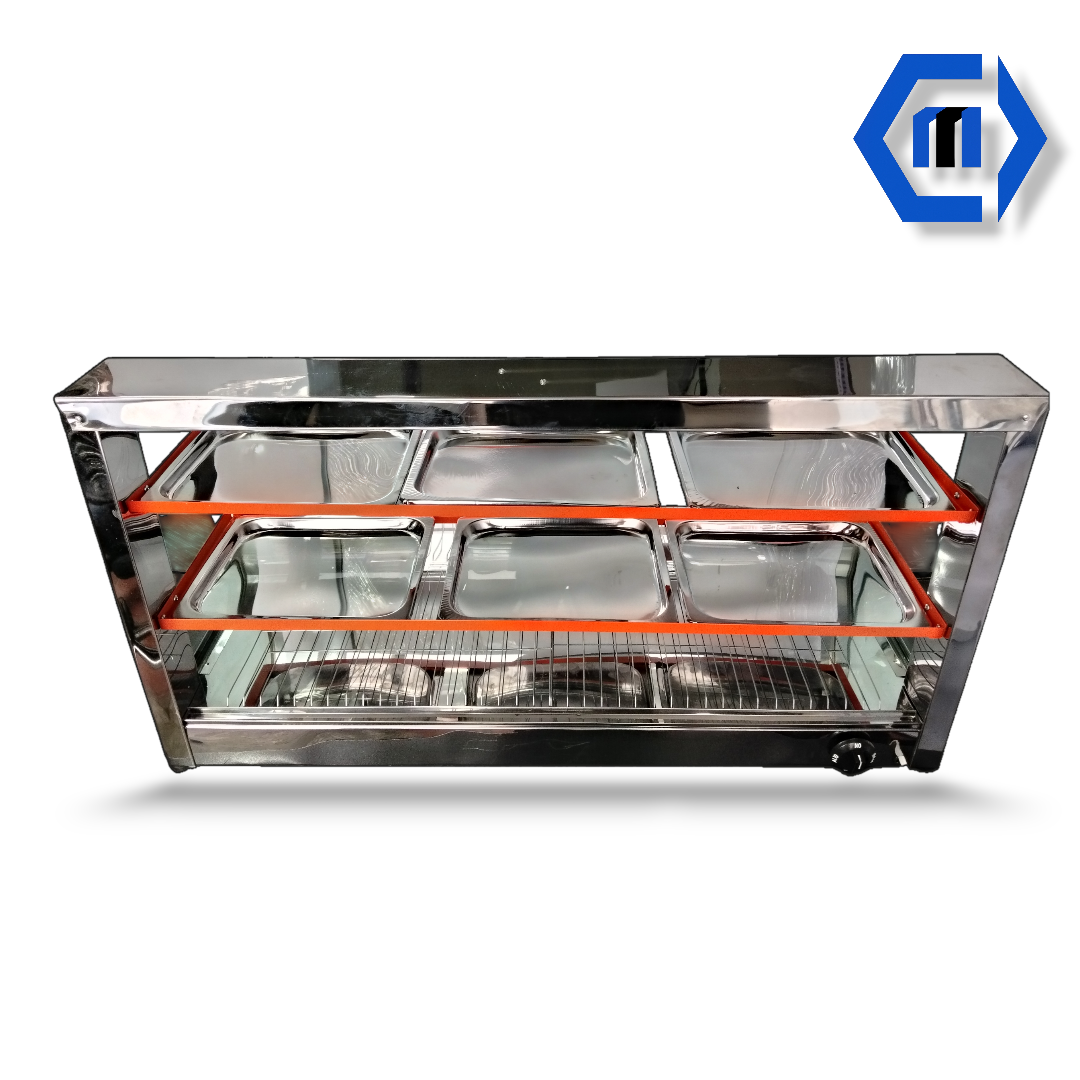 Vitrina de Calefacción 90 CM - Fritos