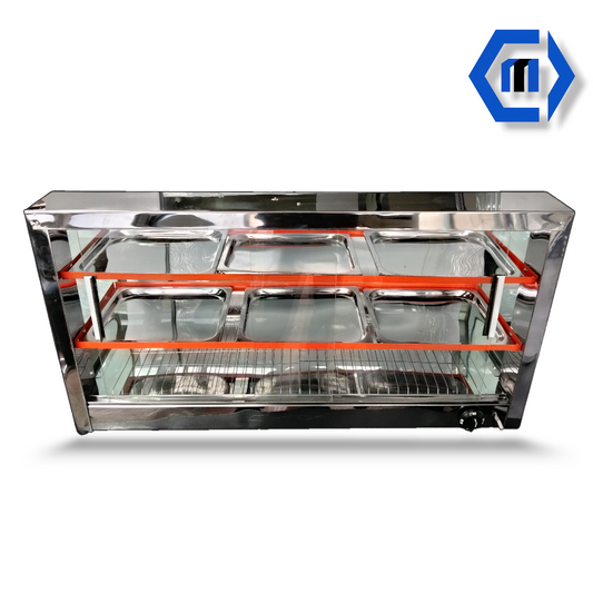 Vitrina de Calefacción 90 CM - Fritos